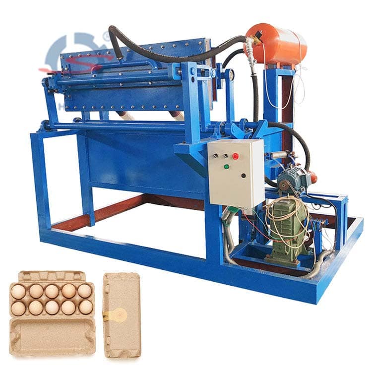 Egg tray machine