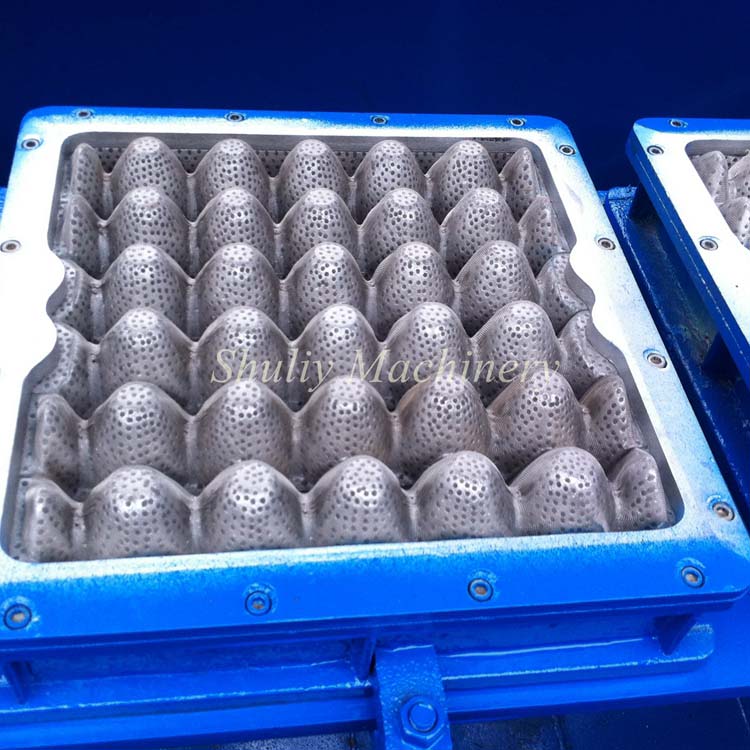 Egg carton making machine