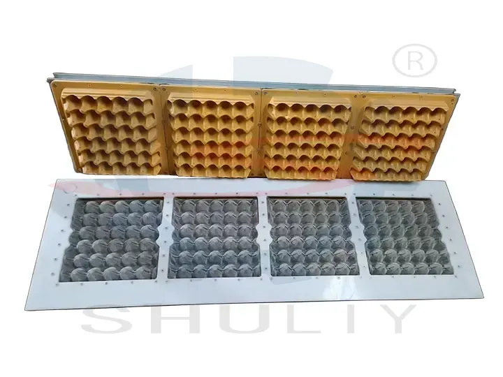 Molde para bandejas de huevo