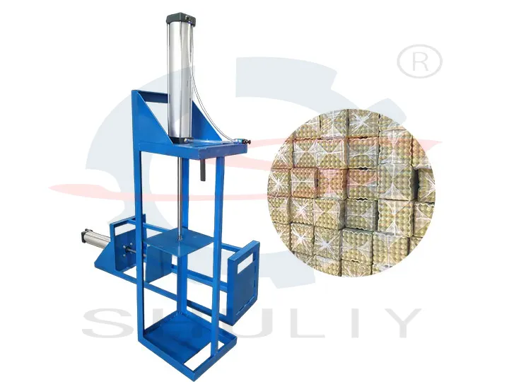Egg tray packing equipment