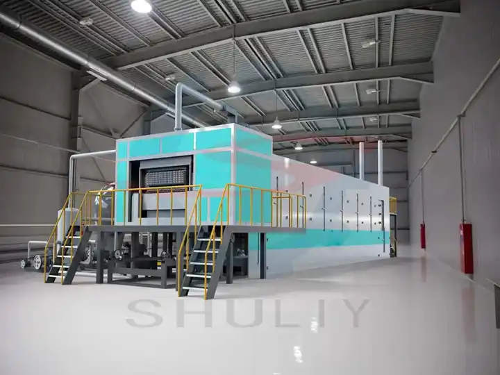 Egg Tray Production Line Simulation
