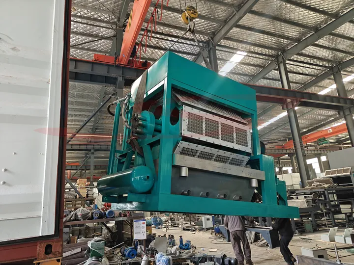 Industrial 8 side egg tray forming machine