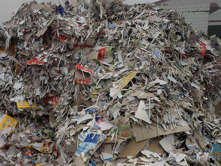 cartons à déchets