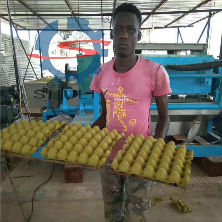 Egg tray making machine