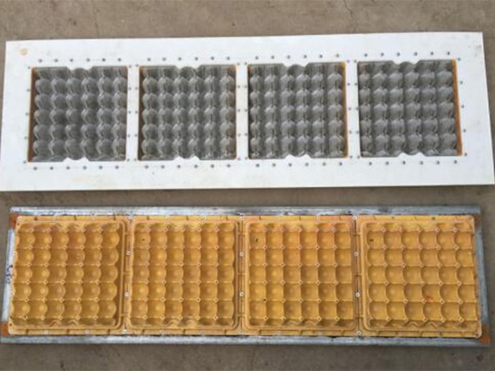 4 egg tray molds
