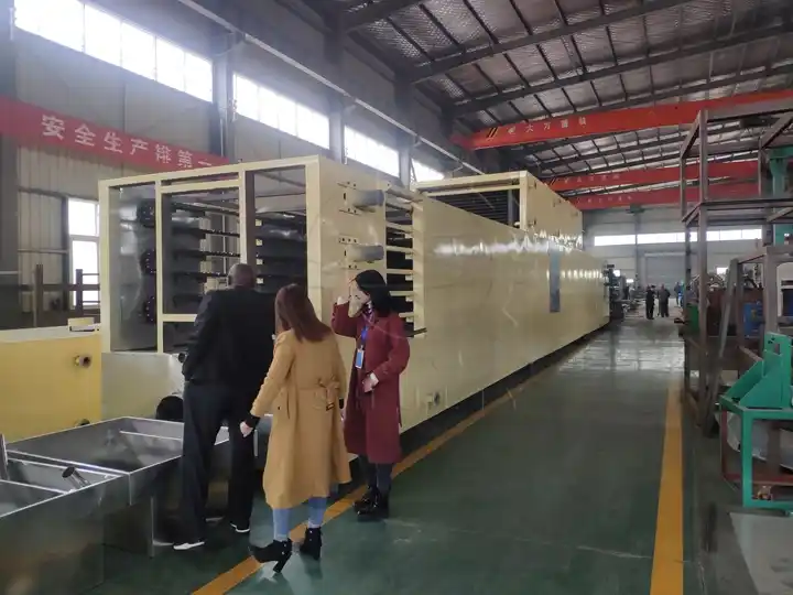Our customers are considering the belt dryer