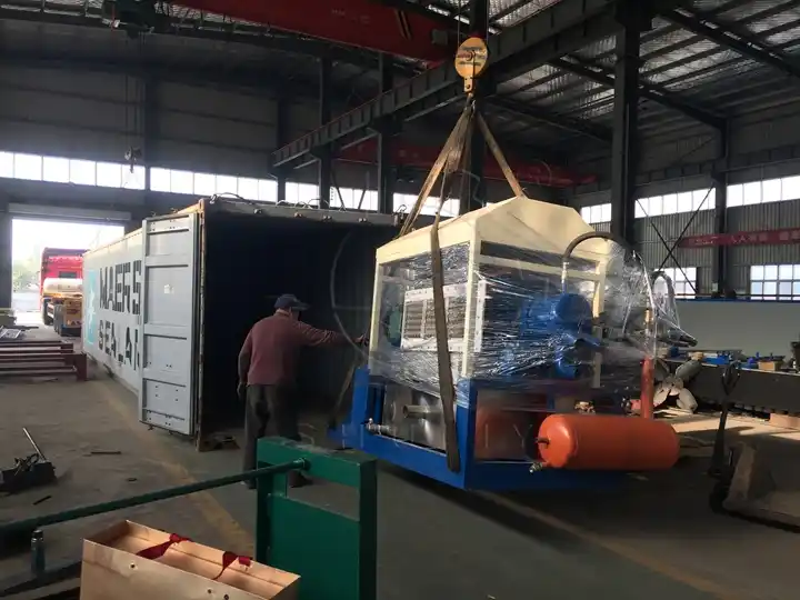 The factory is currently packing