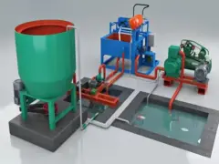 3D Simulation of Coffee Tray Forming Machine