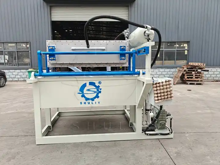 Egg tray machine shipment