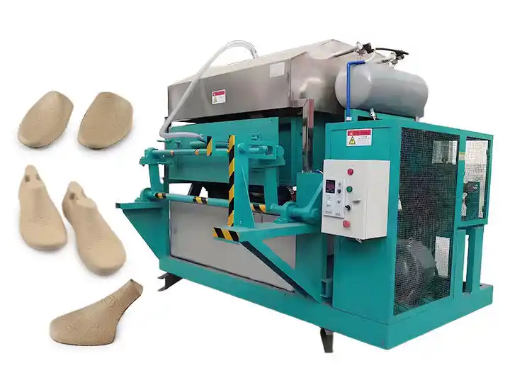 Shoe tray making machine