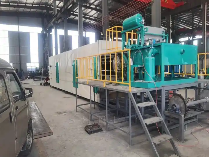 Shoe tray production line on-site assembly drawing