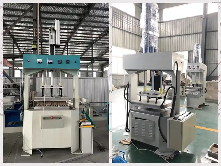 Hot shaping machine