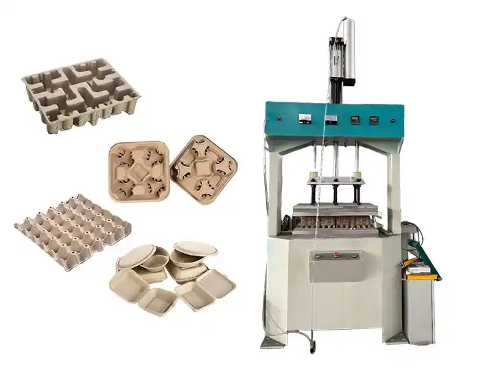 Hot press forming machine