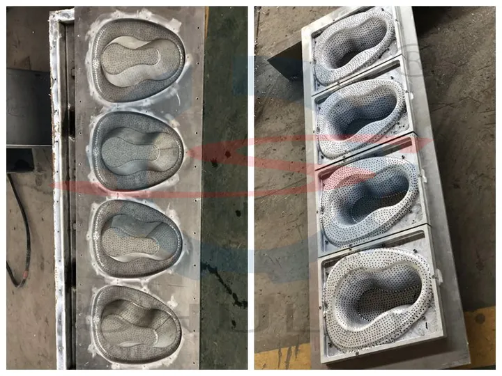 Biodegradable tray mold