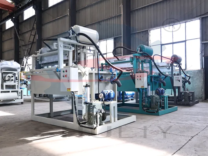 CE Certified Small Egg Tray Machine