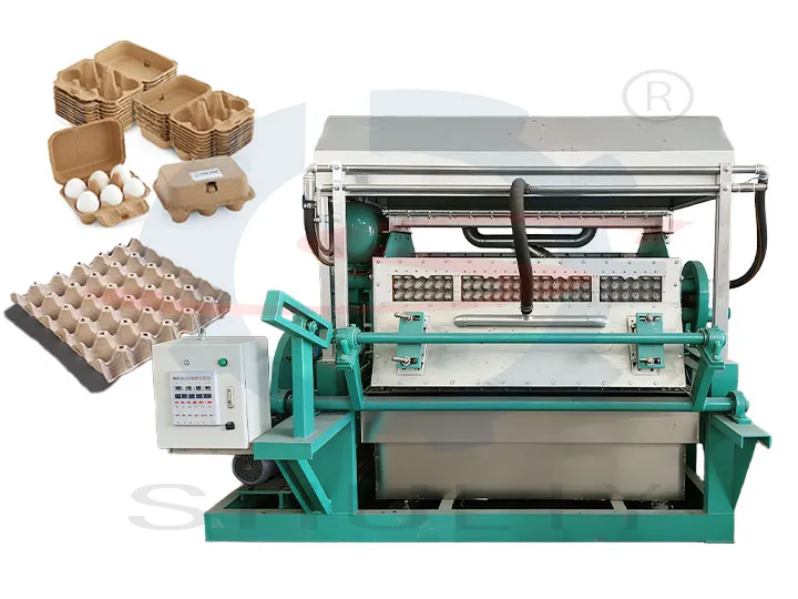 Egg tray machines