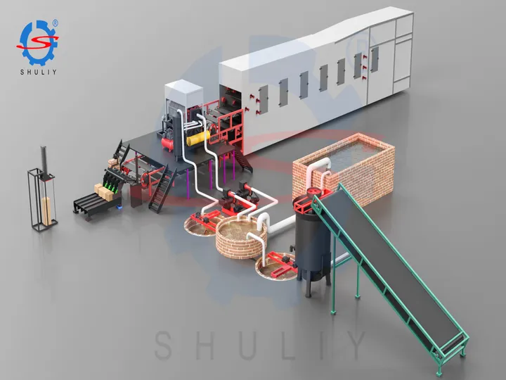 Metal Drying Egg Tray Production Line