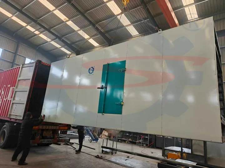 Máquina de secagem de metal