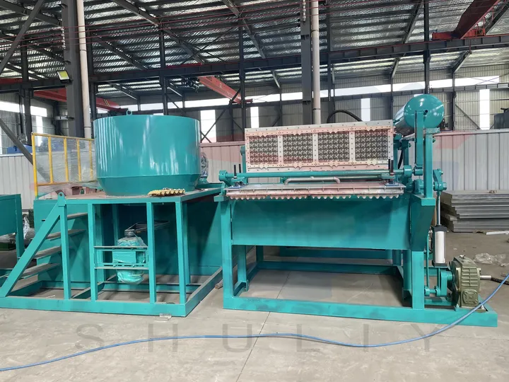 Máquina de produção de bandejas de ovos Sl-4x1