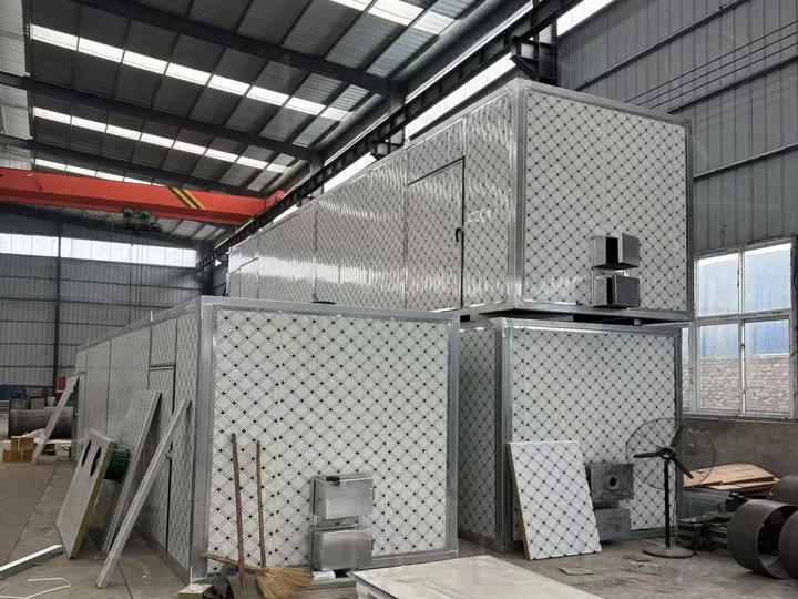 Paper egg tray drying equipment