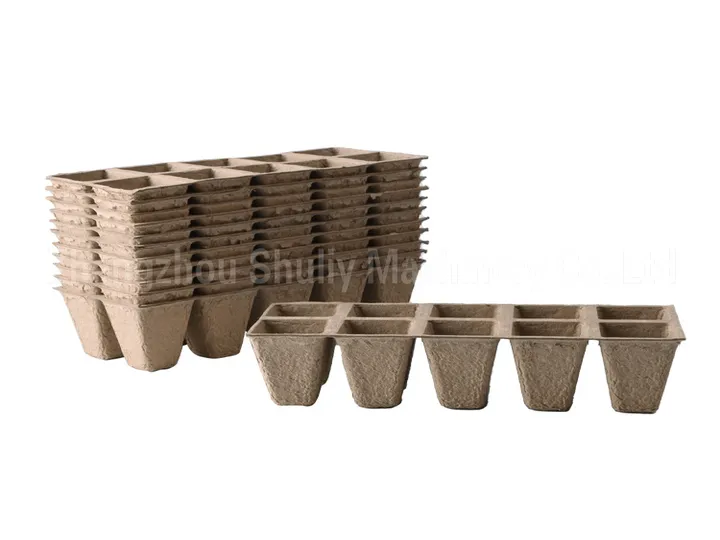 ถาดกล้าไม้จากเยื่อกระดาษอัดขึ้นรูป