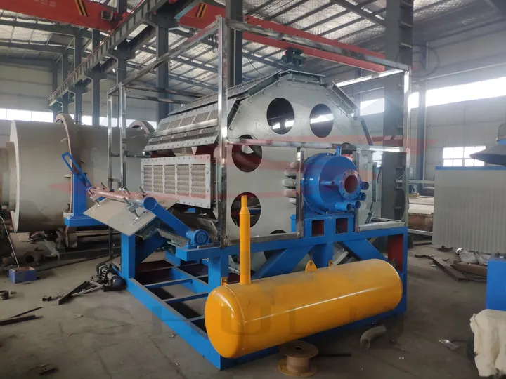 Sl-5×8 automatic egg tray molding machine