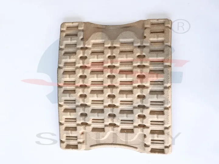 Custom-shaped tray