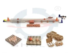 Egg Tray Production Line with Brick Dryer