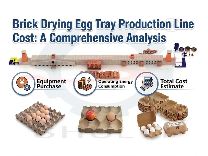 Egg tray production line with brick dryer cost