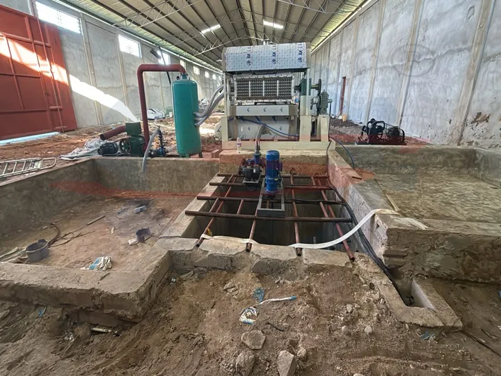 Sl-4×4 egg tray forming machine