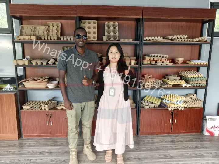 Client from rwanda to visit our factory